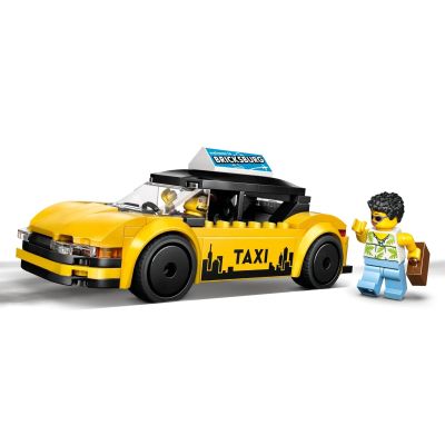 7. LEGO City 60487 Gelbes Taxi