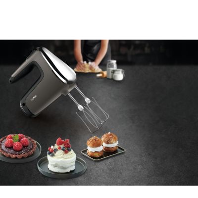 2. Tefal Powermix Silence HT650E 600W Silberner Handmixer
