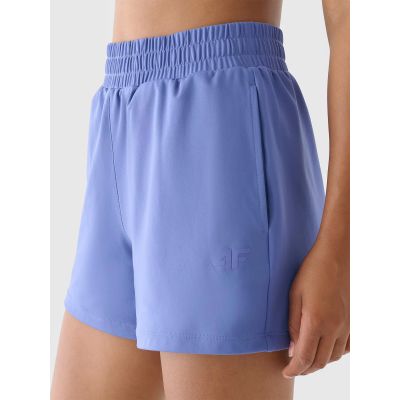 8. Schnelltrocknende Trainingsshorts für Damen 4F 4FWAW24TFSHF705-31S