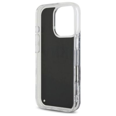 7. DKNY DKHCP16XLBNAEK iPhone 16 Pro Max 6,9" schwarz/schwarzes Hardcase Liquid Glitter Arch Logo