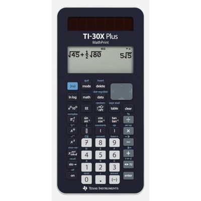 Texas Schulrechner TI-30 Plus MathPrint Solar/Batterie