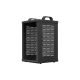 6. Lanberg OR10-2309-B 10" 9U 280x300 Schwarzer offener Rackschrank
