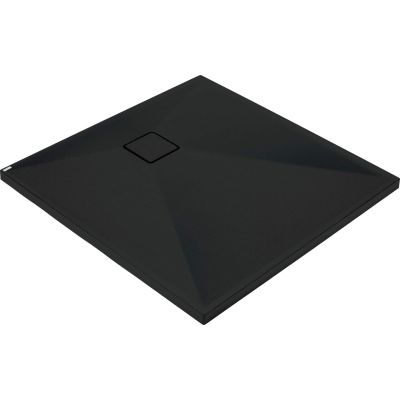Quadratische Duschwanne aus Granit, 80 x 80 cm