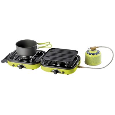 2. Doppelter Campingkocher DUAL COMPACT + GRILL