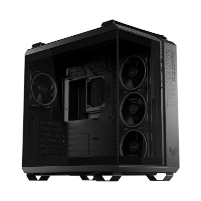 5. Asus TUF GAMING GT502 HORIZON TG ARGB SCHWARZES Gehäuse