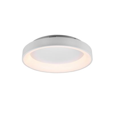 Trio Girona LED-Deckenleuchte, 60 cm, weiß, 5600 lm, verschiedene Weißtöne