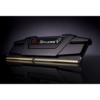 9. G.SKILL RipjawsV F4-3200C16D-32GVK Speicherkit (DDR4 DIMM; 2 x 16 GB; 3200 MHz; CL16)