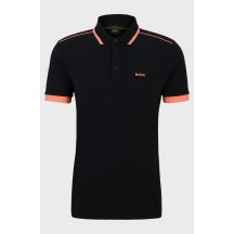 BOSS Paddy 1 NERO Herren Poloshirt Regular Fit Schwarz (50512995-001)