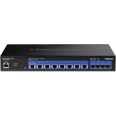 3. Intelligenter 12-Port-Netzwerkswitch TRENDnet 10G