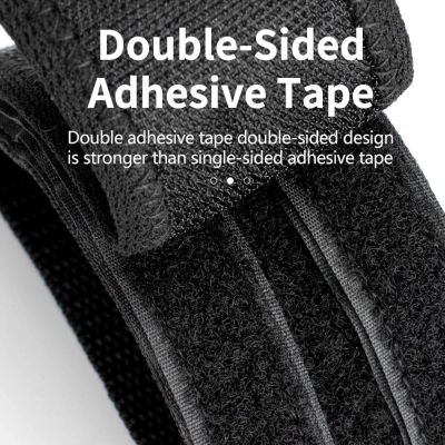 5. Rockbros GZT1001BK Fahrrad Pedalriemen 2 Stück - Schwarz