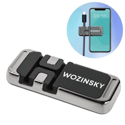 2. Wozinsky Magnetischer Telefonhalter mit Kabelorganisation (WMCDO-B1)