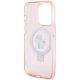 6. Karl Lagerfeld KLHMP15XHMRSKCP iPhone 15 Pro Max 6,7" rosa/rosa Hardcase Ringständer Karl&Choupette MagSafe