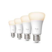 Philips Hue W 810 A60 4P EU | E27 | Warmweiß bis Kaltweiß | Bluetooth, ZigBee