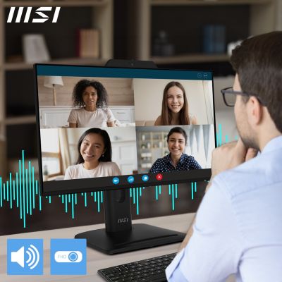 3. MSI Pro MP242PMGDE Computermonitor 60,5 cm (23,8 Zoll) 1920 x 1080 Pixel Full HD LCD Schwarz