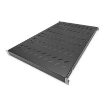 Digitus-Regal mit variablen Montageschienen zur Festinstallation in 483 mm (19") Schränken