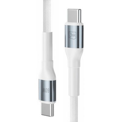 12. 3mk Hyper Cable 3mk Hyper Cable N-SERIE USB-C / USB-C 1m 20V/3A 60W / weiß