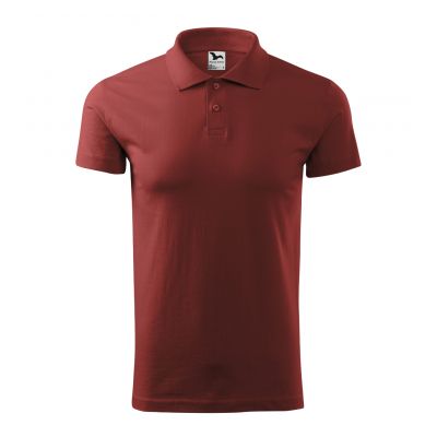 5. Malfini Single J. M MLI-20213 Burgunder Poloshirt
