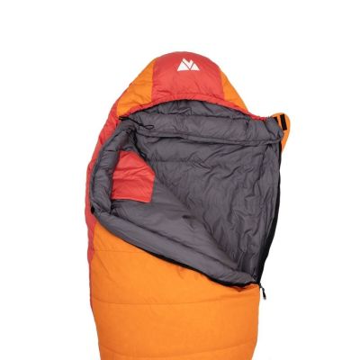 2. VOLVEN TRAVELLER Schlafsack rechts - Orange