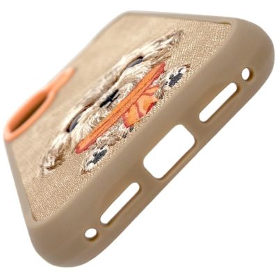 4. Nimmy Big Eyed Pet 2.0 Hundehülle für iPhone 17 - Beige