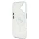 7. Karl Lagerfeld IML Metal Karl&Choupette Head MagSafe Hülle für iPhone 16 Plus - Weiß
