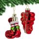 Glasform-Weihnachtsschmuck Schuh und Schleife MICA