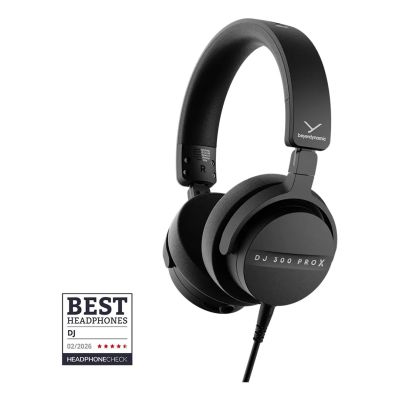 5. Beyerdynamic DJ 300 PRO X – Professioneller DJ-Kopfhörer mit zwei Paar Ohrpolstern