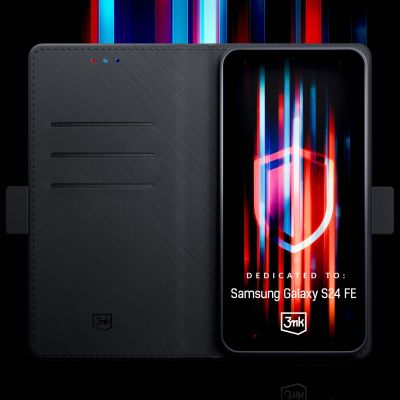 6. 3mk Wallet Case für Samsung Galaxy S24 FE – Schwarz