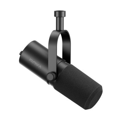 6. BOYA CastMic P60 Kabelgebundenes USB-XLR-Studiomikrofon – Schwarz
