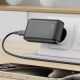 9. Acefast A100 65W GaN 2 USB-C+ USB-A Ladegerät ultradünn – Schwarz
