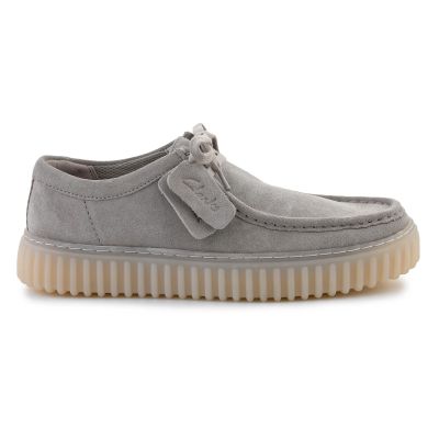 6. Clarks Torhill Lo 26182810 Hellgraues Wildleder