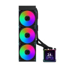 Lian Li HydroShift II LCD-S 360 CL Prozessor-Flüssigkeitskühlungs-Kit 12cm Schwarz 1 Stück.