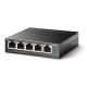 2. TP-Link TL-SG1005LP Netzwerkkarte, unmanaged Gigabit Ethernet (10/100/1000) mit PoE-Unterstützung, Schwarz