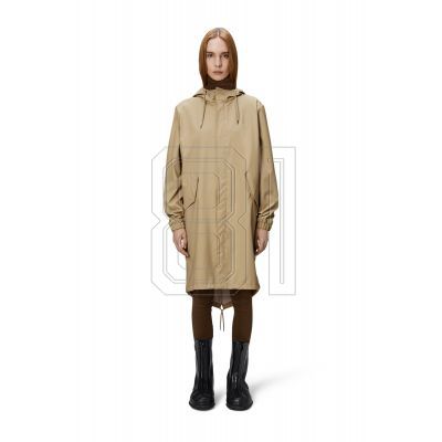 5. Rains Unisex Fishtail Parka W3 18140 24 SAND Regenmantel