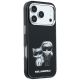 4. Karl Lagerfeld IML Karl&Choupette Bodies Sketch Print MagSafe Hülle für iPhone 17 Pro / 18 Pro - Schwarz