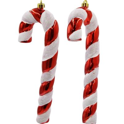 2. SICHERER KUNSTSTOFFKUGELMATRIX 2 STÜCK Glimmerzucker-Bonbonkerzen