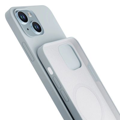 5. 3mk Hardy Silikon MagCase für iPhone 14 Plus – Blau