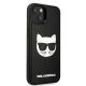 4. Karl Lagerfeld 3D Rubber Choupette Case für iPhone 13 mini - Schwarz