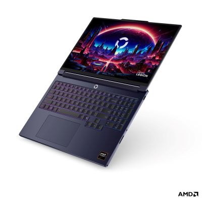 11. Lenovo Legion 7 16AGP11 Ryzen AI 9 HX 470 16" WQXGA OLED 500 Nits 240 Hz LBL Glossy 32 GB LPDDR5X-8533 SSD 1 TB GeForce RTX 5070 12 GB Kamera 5,0 MP + IR 84 Wh W11Pro Nebula