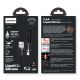 4. Joyroom Flüssigsilikon-Datenkabel N2 USB-A / Lightning 2,4 A 1,2 m – Schwarz