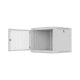 17. LANBERG Wandregalschrank 19" 9U 600x600 GRAU PERFORATIONSTÜREN (Flachverpackung)