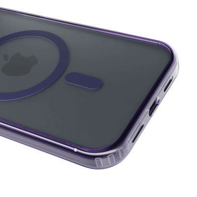 23. 3mk Frosty MagCase lila Hülle für Apple iPhone 15 Plus - lila