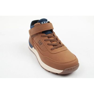 9. GAP Jack braune Kinder-Ankle-Boots mit Klettverschluss