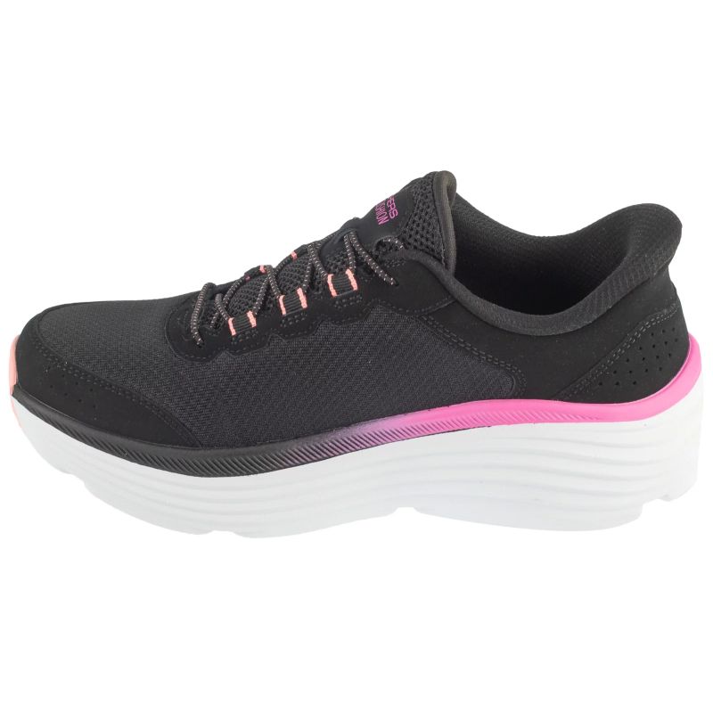 2. Skechers Slip-Ins: Max Cushioning Endeavour – Cardova 129474-BKPK Schwarz, Größe 36