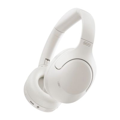 6. QCY H3 Lite On-Ear-Kopfhörer mit ANC und Bluetooth 5.3 – Weiß
