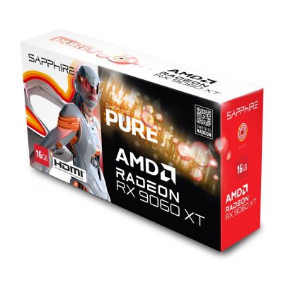 13. Grafikkarte SAPPHIRE PURE RX 9060 XT GAMING OC 16GB