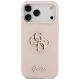 3. Guess Silikonhülle mit großem 4G-Schriftzug für iPhone 17 Pro Max – Pink