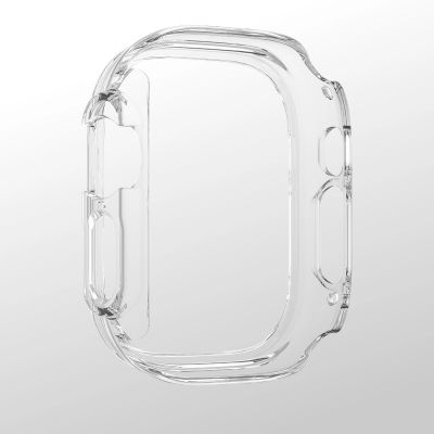 9. AmazingThing Minimalistische Schutzhülle für Apple Watch Ultra 3 49 mm – Transparent