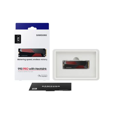 14. Samsung 990 PRO Kühlkörper 4TB SSD
