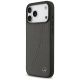 2. Mercedes Leather Large Laurel Leave MagSafe Case für iPhone 17 Pro Max – Schwarz und Grau