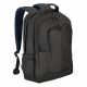 14. RIVACASE Laptop-Rucksack 17,3" Tegel, Schwarz, 23 l, wasserdichtes Material, Fächer für Tablet 10,1", Smartphone, Dokumente, Zubehör